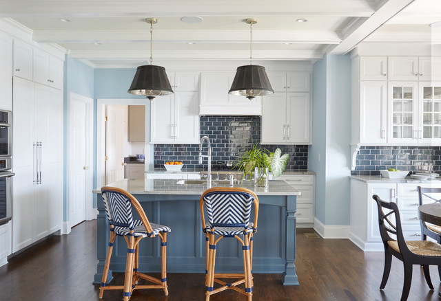 Stylish Riverfront maritimt-koekken
