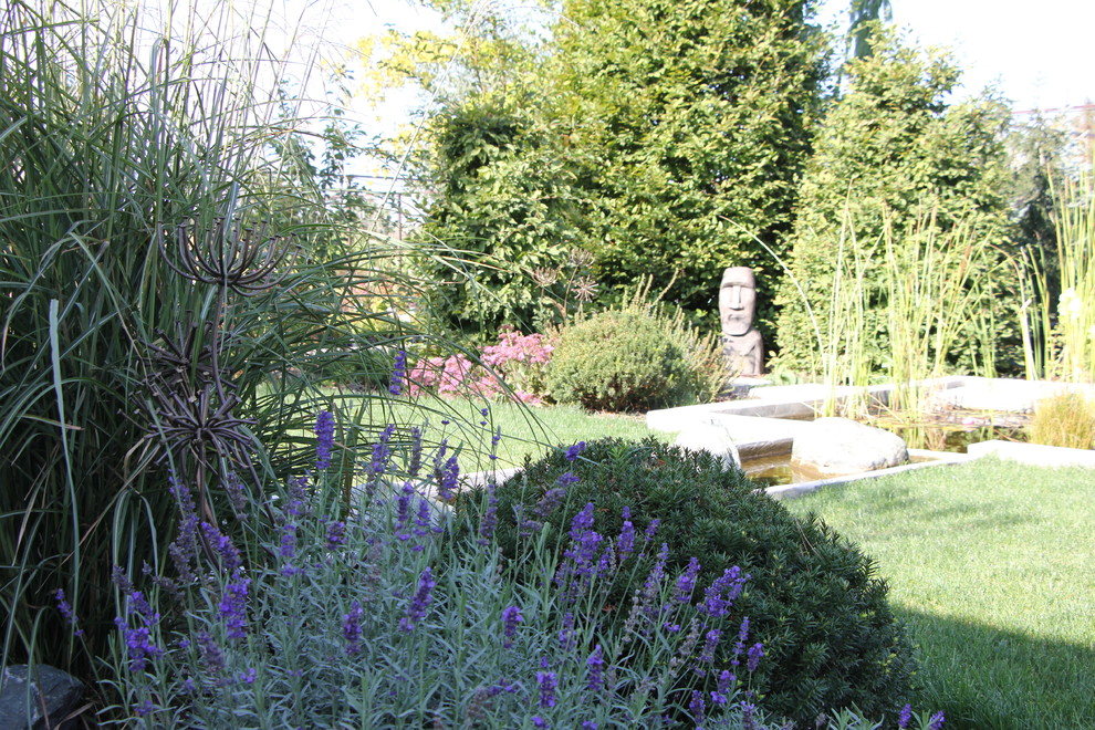 Сад в современном стиле