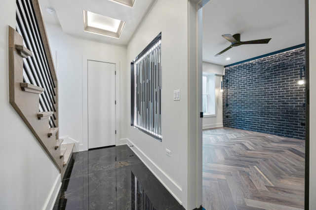 End Unit - Modern Luxury Rowhome | Heritage Place Naperville, IL contemporary-bedroom