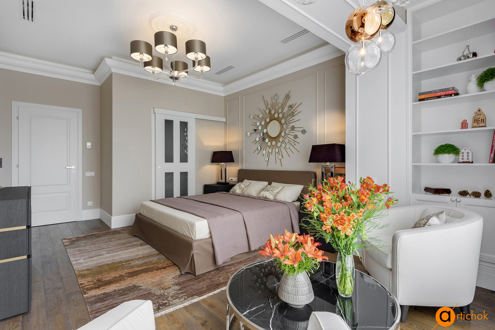 Идеи дизайна спальни в стиле неоклассика