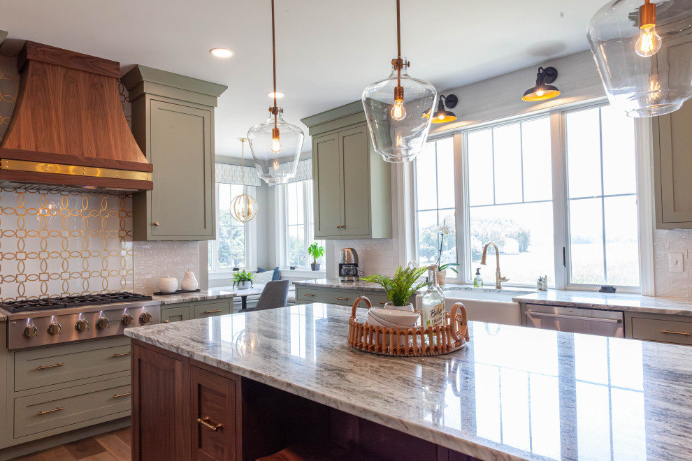 Kitchen - transitional kitchen idea