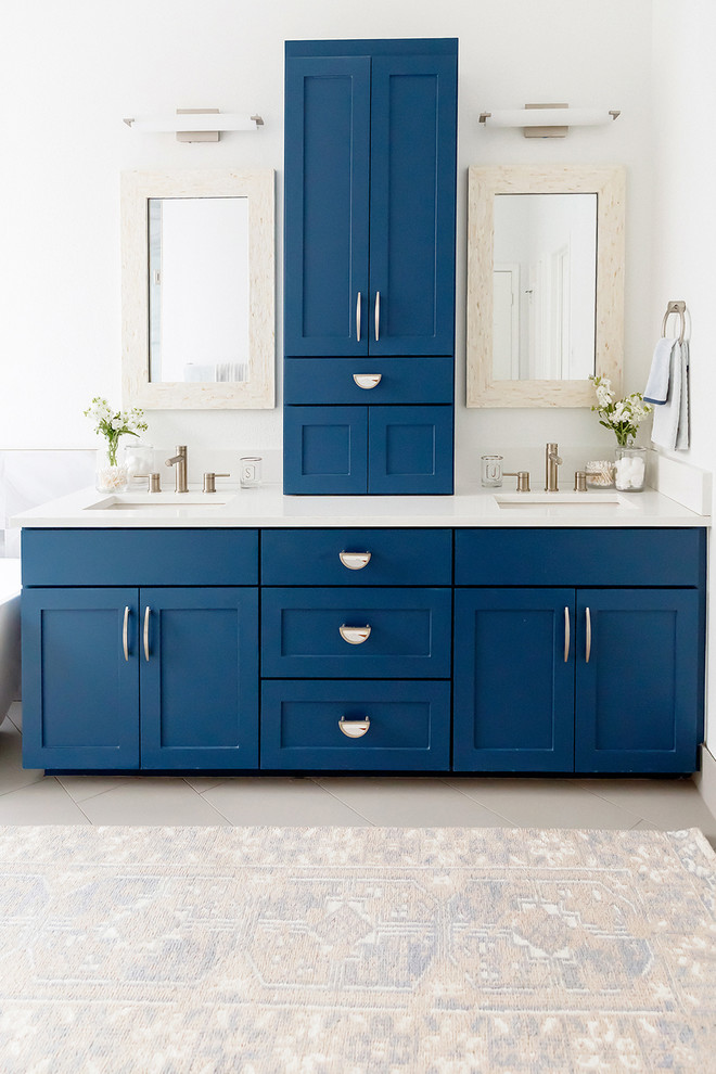 Bathroom - transitional bathroom idea in Austin