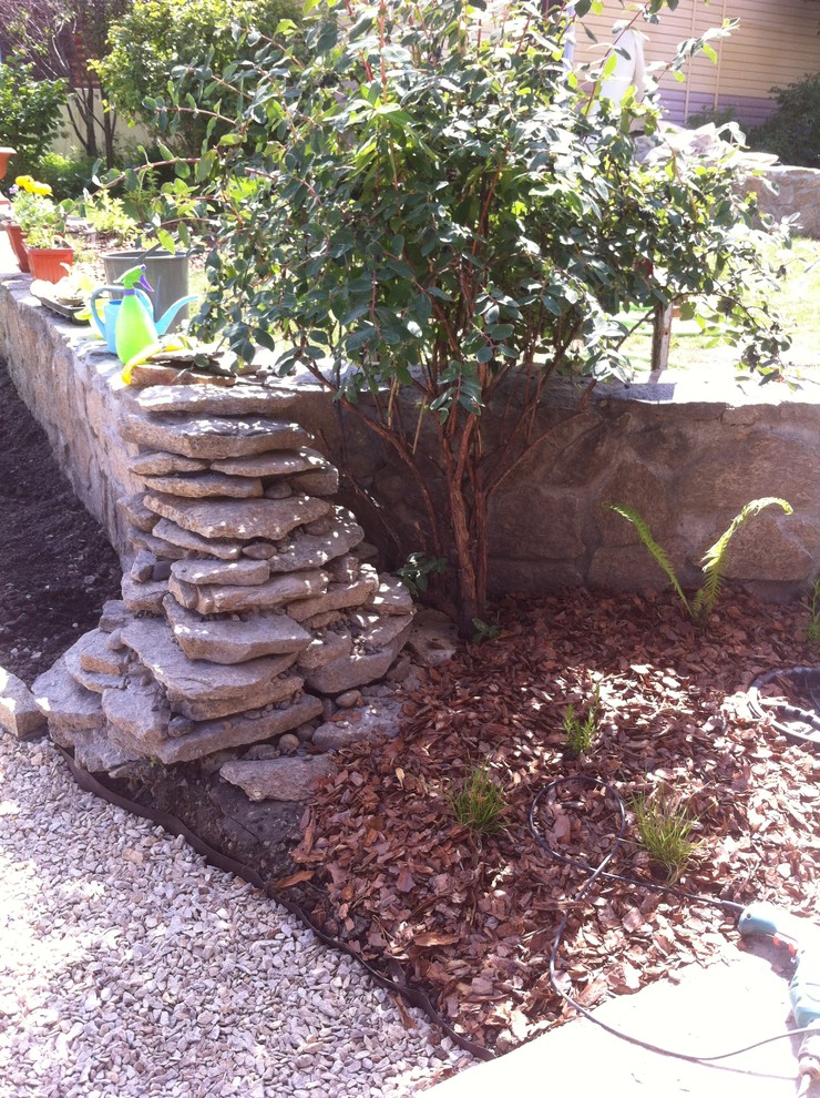 Сад на склоне. Реализация 2016 год