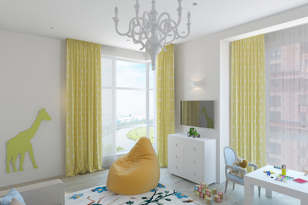 Проект квартиры ЖК "Алые Паруса" (3D визуализации)