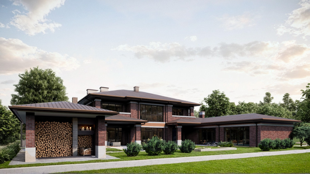 Дом с бассейном  500 кв.м.