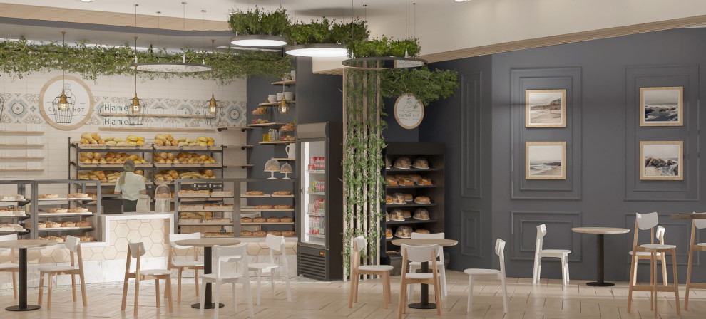 Магазин-пекарня. Площадь объекта: 120 м².