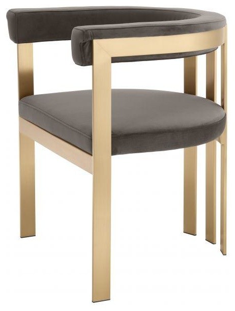 Modern Barrel Dining Chair | Eichholtz Clubhouse - Contemporary