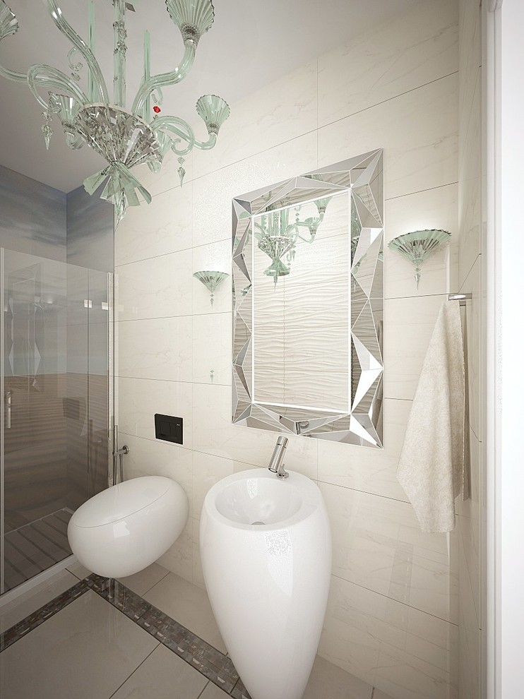 Гостевые с/у коттеджа в ЖК Остров Эрин, Новая Москва