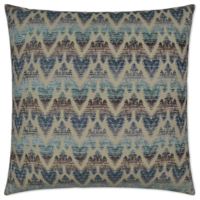 Canaan Company Kearney Accent Pillow Blue Finish 2734B Contemporary Decorative Pillows by