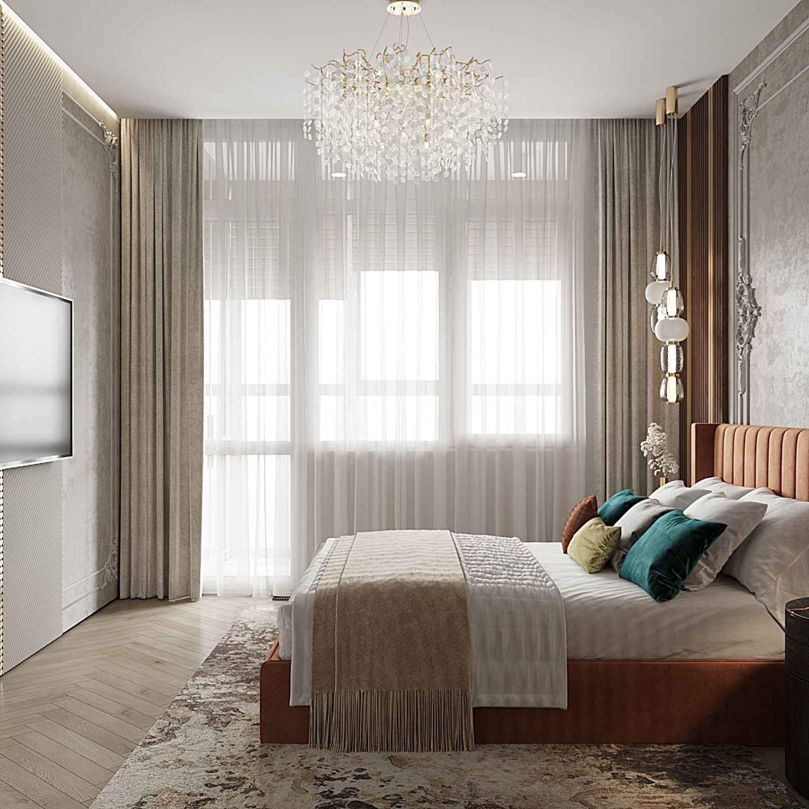 Дизайн-проект  квартиры в центре города