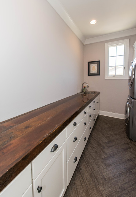 Modern Minimalist Fixer Upper Laundry Room Ideas : Laundry Renovation