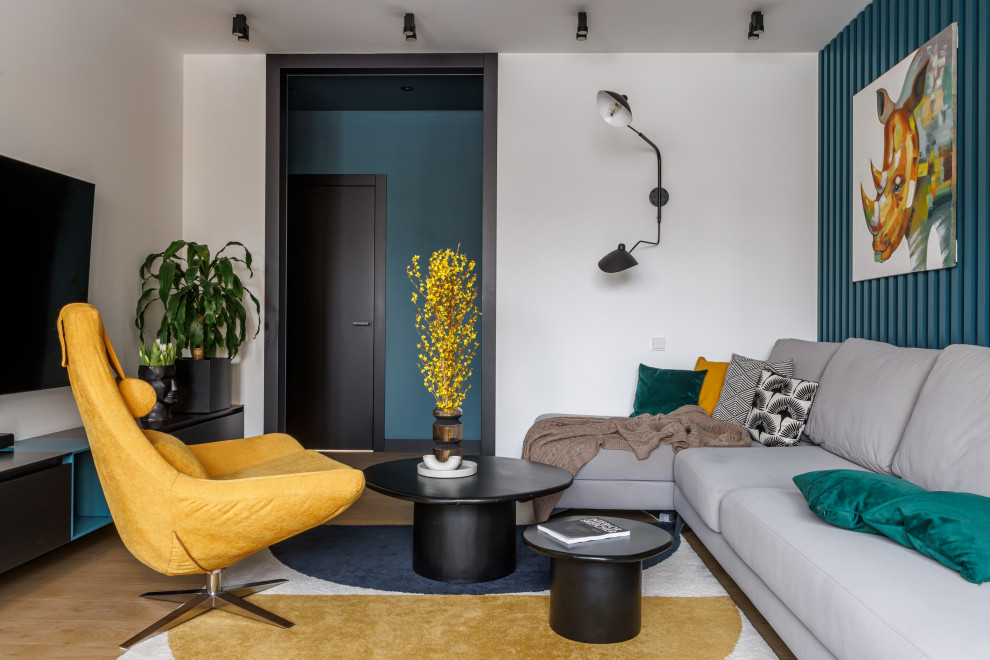 Фотосъёмка интерьера квартиры для портфолио дизайнера Анны Гороховской