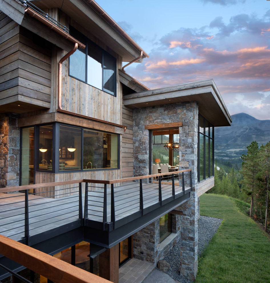 Deck - rustic deck idea
