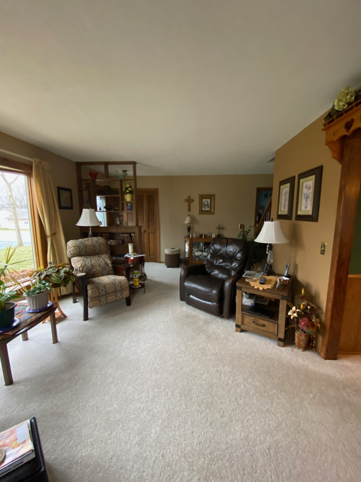 Inspiration for a transitional home design remodel in Minneapolis