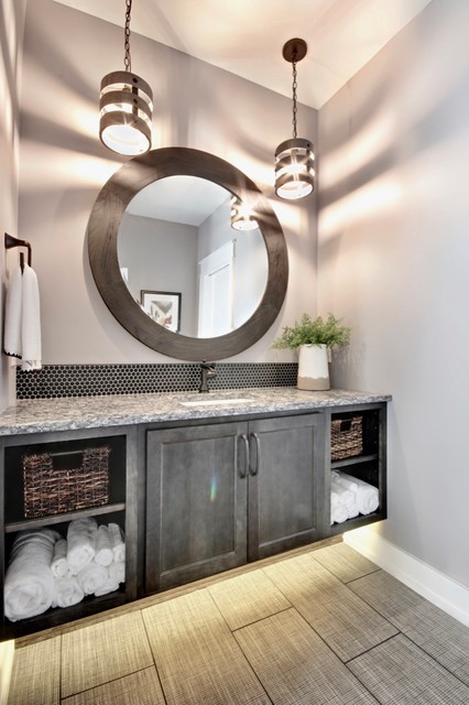 Mediterranean Modern 2018 Spring Parade of Homes/ Ridgeline Homes mediterranean-bathroom
