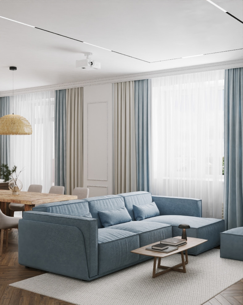 Квартира для большой семьи в Академгородке