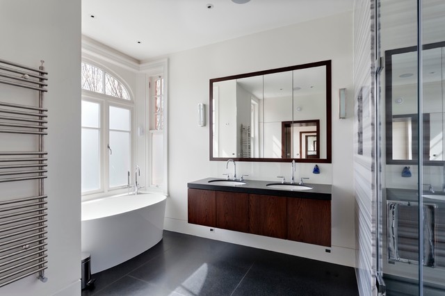 WEST HAMPSTEAD FAMILY HOUSE contemporary-bathroom