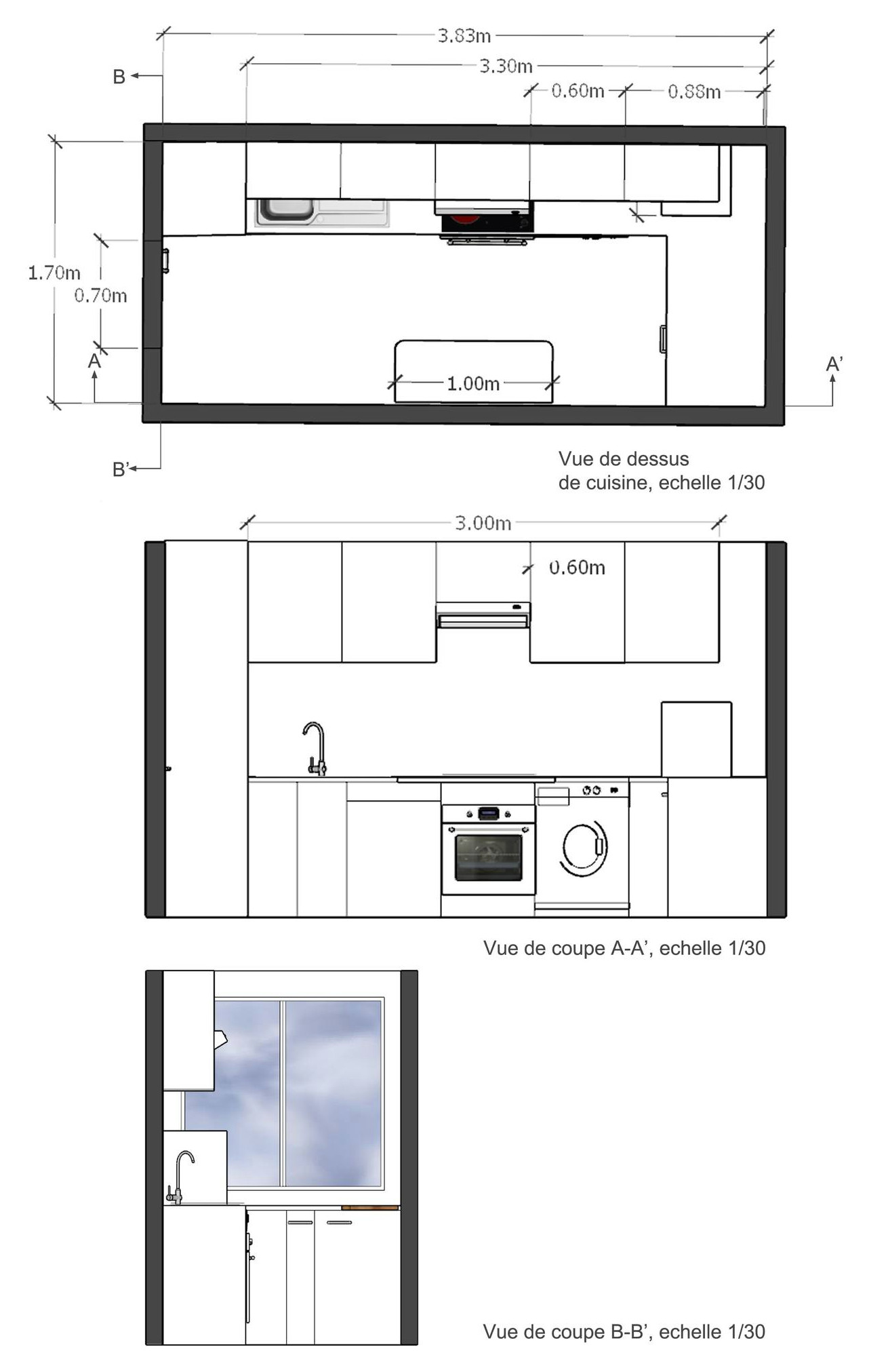 Rénovation d'un appartement parisien de l'année 1970