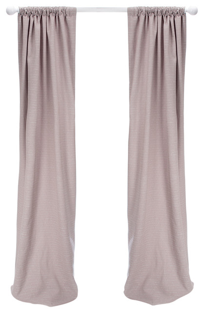 Baby Biscuit Lined Drapery Panels Set Of 2 90 X40 Modern