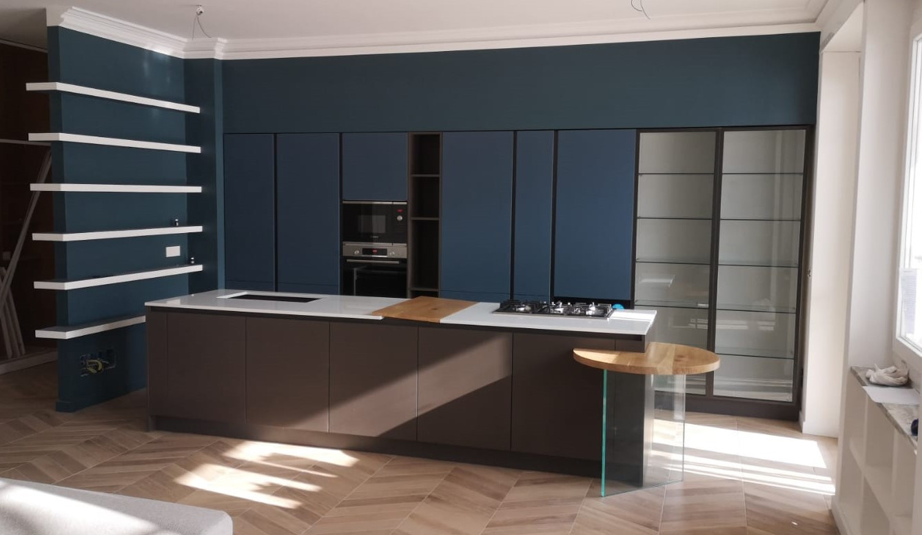 E anche per la sua terza cucina il cliente s'è affidato a noi.
