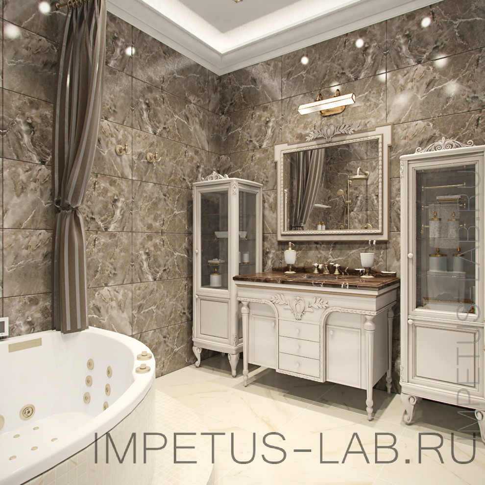 Проект квартиры в классическом стиле