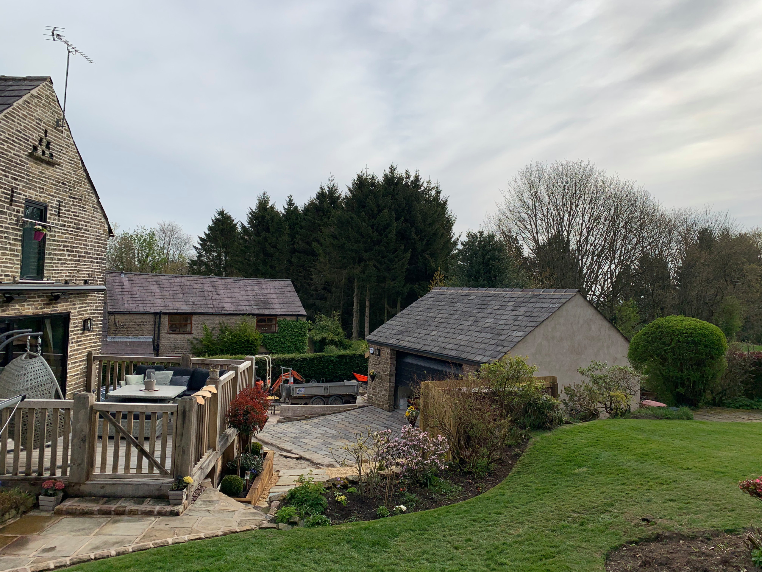 Barn Conversion and side extension