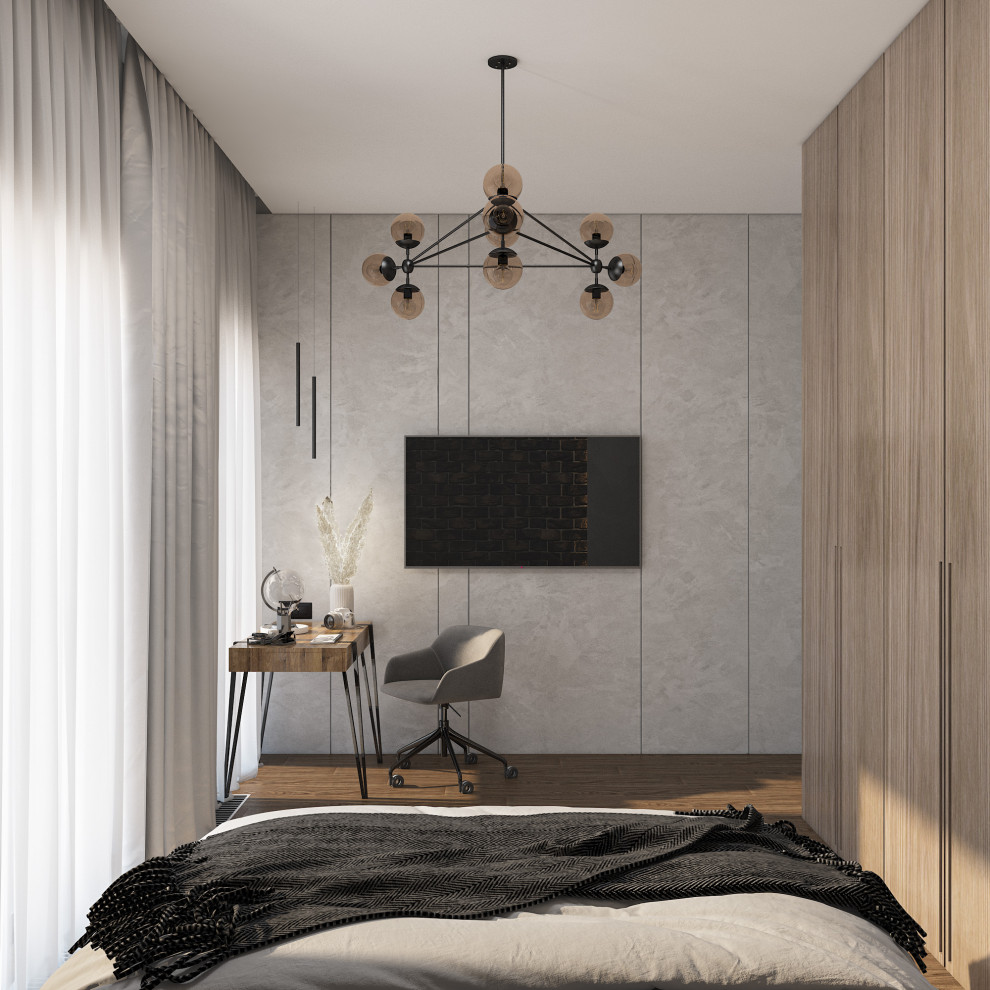 Частный дом в стиле неоклассика и лофт