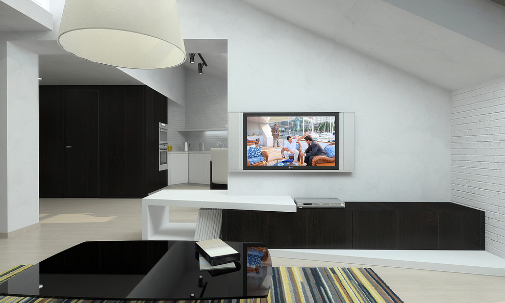 Под Крышей многоэтажного дома (Двухуровневая квартира)