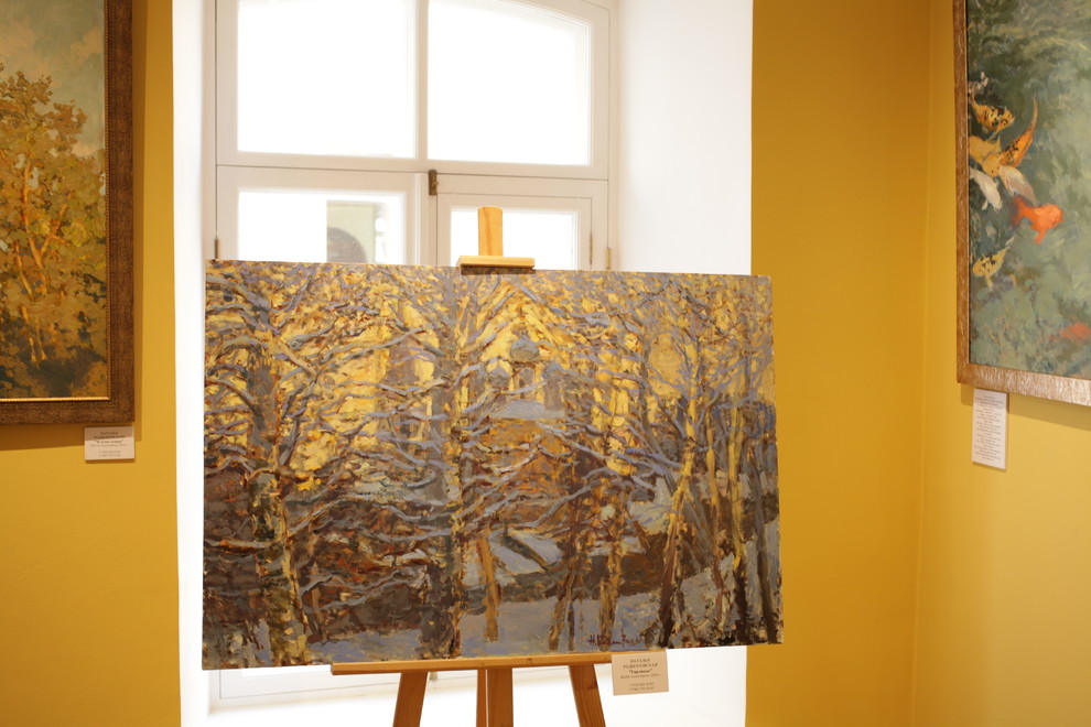 Выставка живописи "Подари мне сад ..."