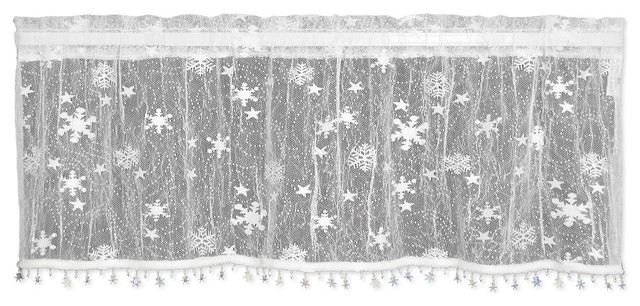 Wind Chill 45x15 Valance W Ht Traditional Valances By