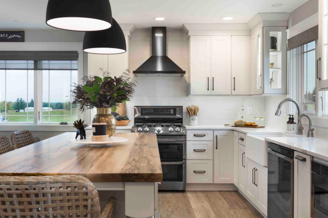 Modern Farm House transitional-kitchen