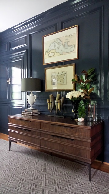 Lacquered Blue Crush klassisch-arbeitszimmer