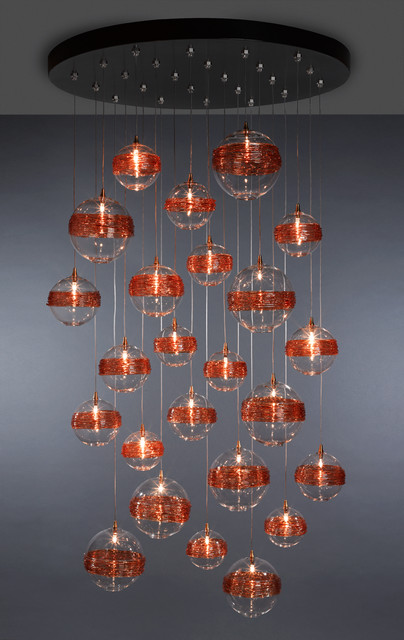 Saturn Chandelier contemporary-chandeliers