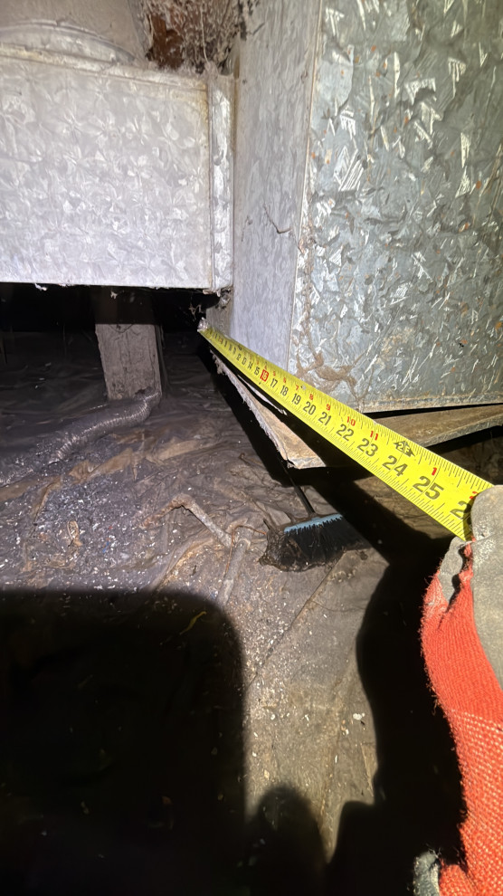 HVAC - Service Call - Plenum Modification + Dryer Vent Installation