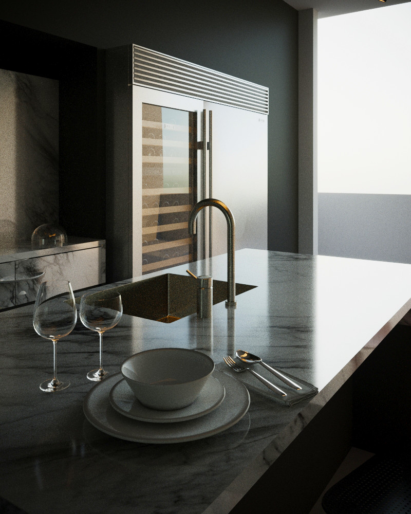 Кухня для частного дома