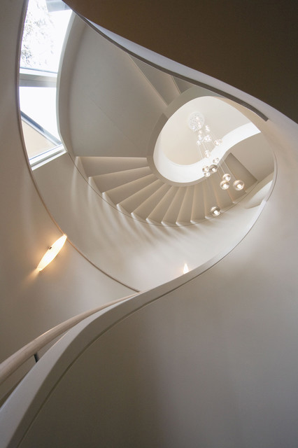 Waters Edge contemporain-escalier