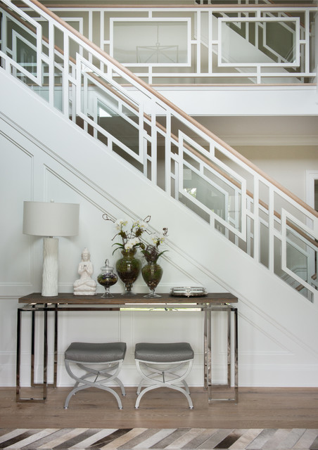 New Home Build transitional-hallway-and-landing