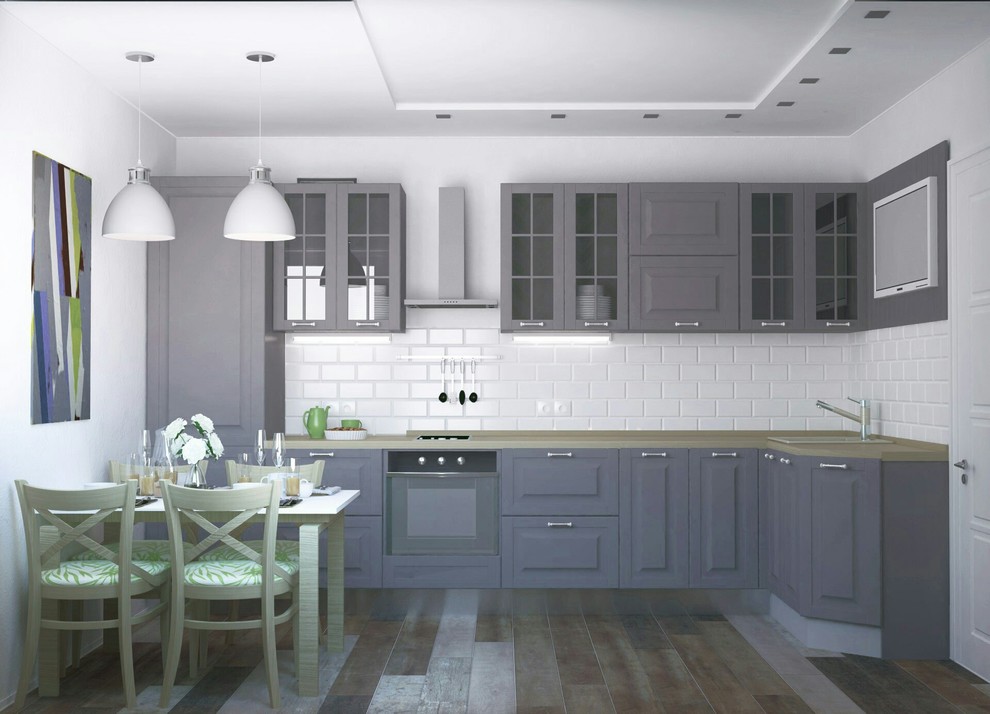 Двушка в однушке. Компактный и современный интерьер для семейной пары.