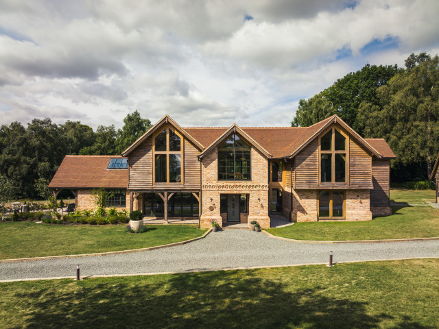 Front elevation farmhouse-exterior