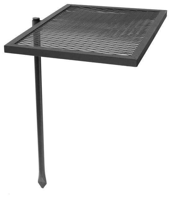 Sunnydaze Heavy Duty Adjustable Campfire Cooking Swivel Grill 24