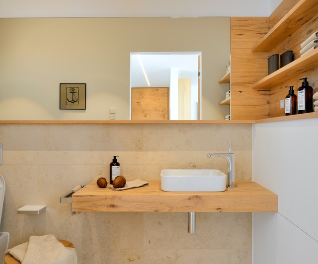 Haus am See rustico-stanza-da-bagno