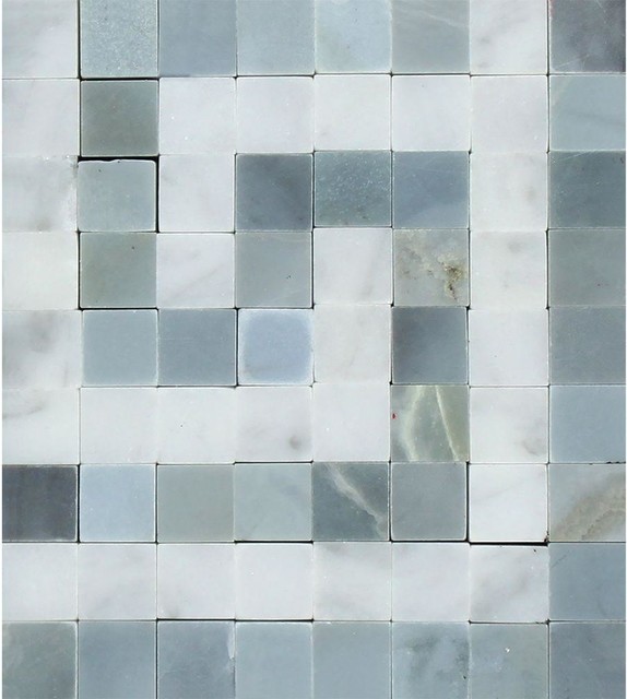 Carrara Honed Key Corner With Blue Gray