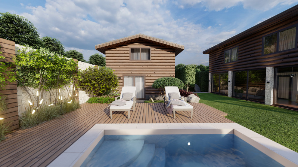 Сад: "Вечнозеленый оазис"