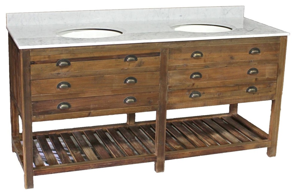 Harris Whole Vanity Double Sink 66 In Widespread Faucet White Rustic Bathroom Vanities And Consoles By Euroluxhome - 66 Inch Double Sink Bathroom Vanity Harris Whole Vanity Double Sink 66 In Widespread Faucet White Rustic Bathroom Vanities And Consoles By Euroluxhome - 66 Inch Double Sink Bathroom Vanity