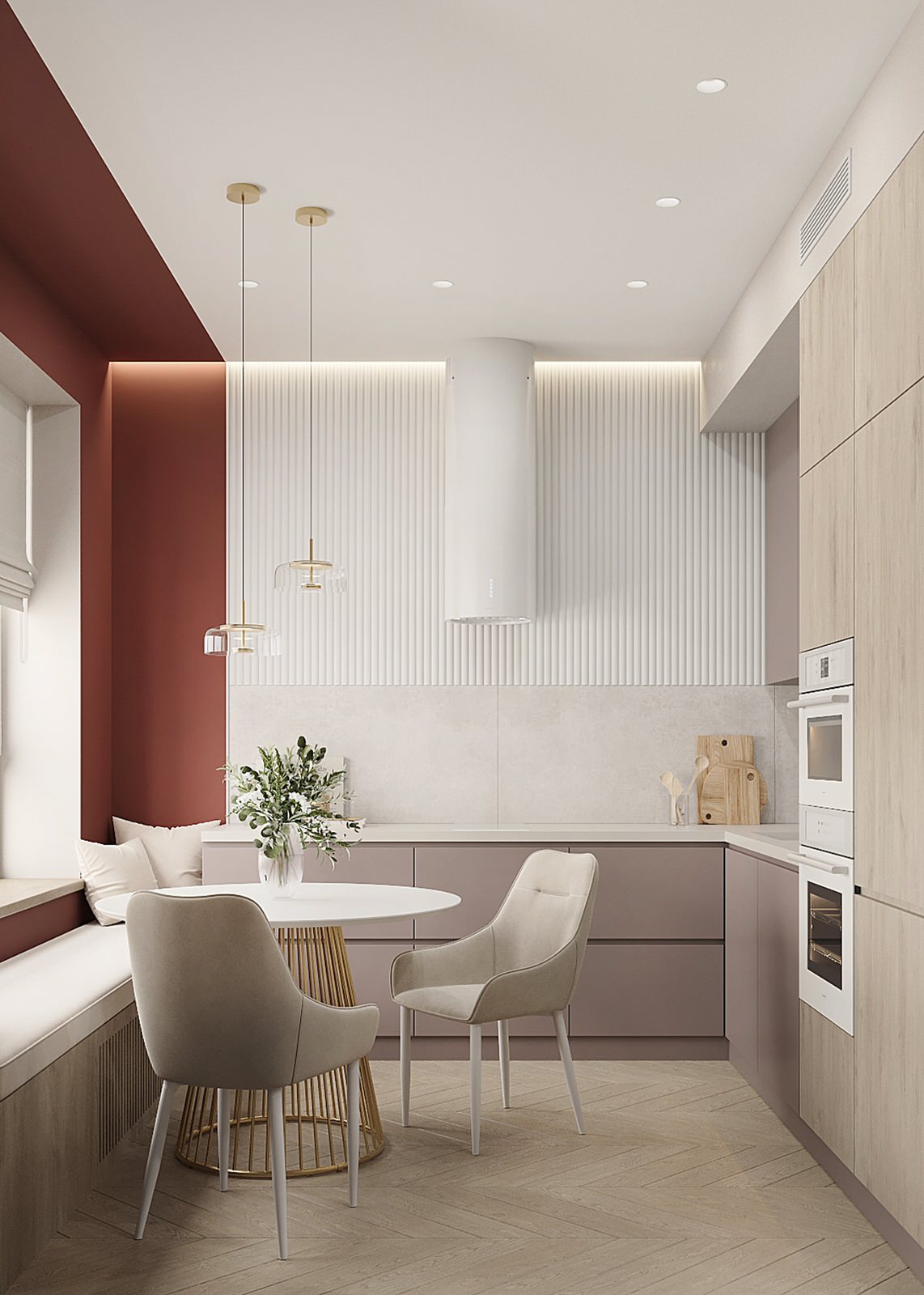 Жк "Огни", проект квартиры-студии в Москве.