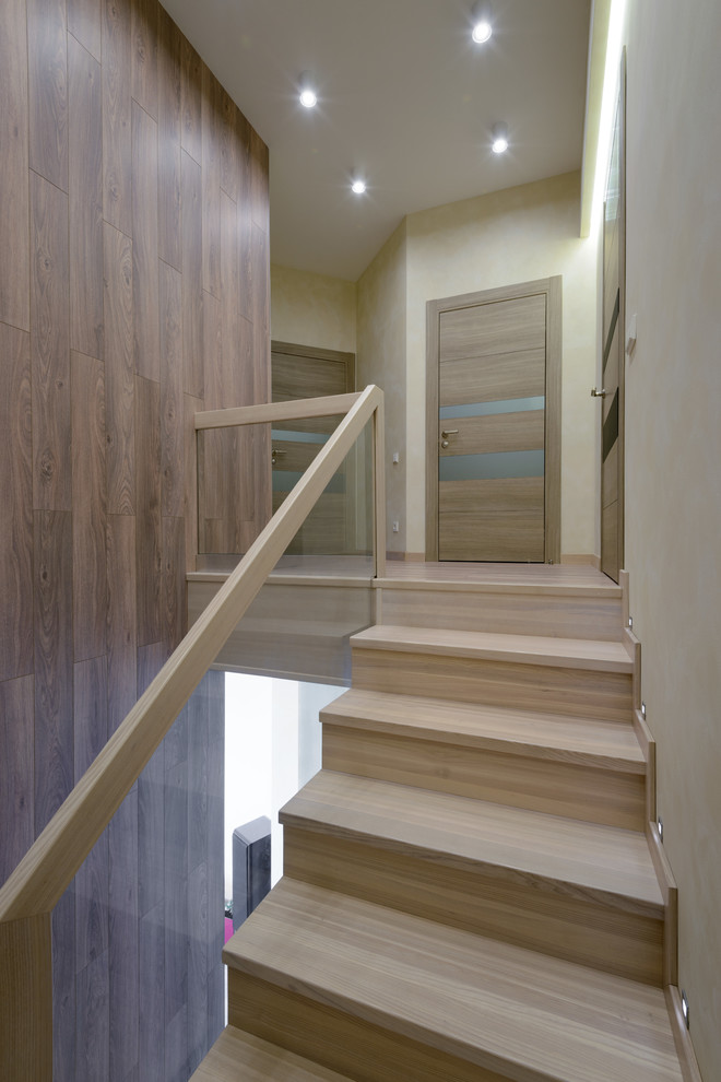 Двухъярусная квартира в стиле Экоминимализм