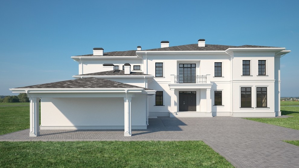 Коттедж в Подмосковье "White house"