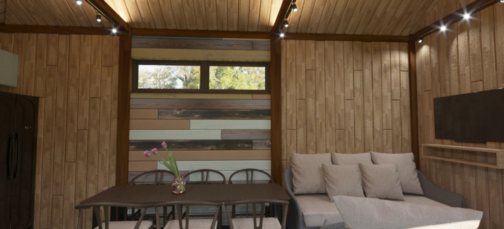 Проект беседки - гостевого домика