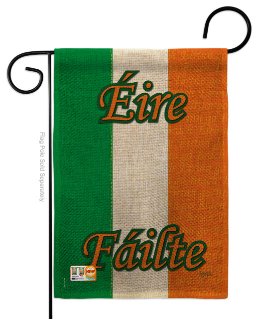 Ireland Flags of the World Nationality Garden Flag Modern Flags And Flagpoles by Breeze