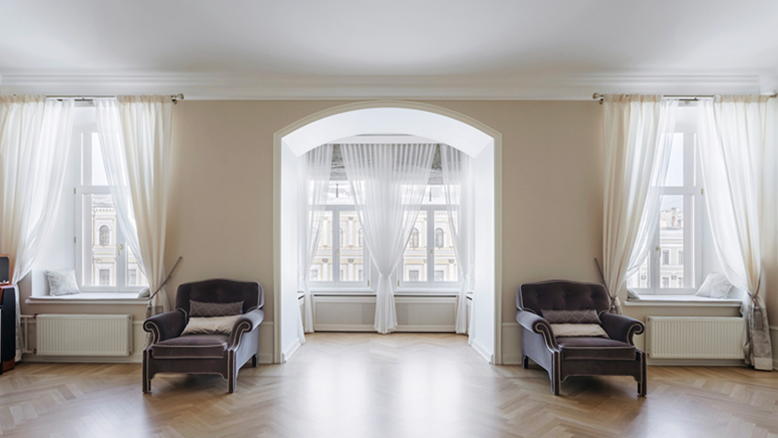 Реконструкция квартиры в классическом стиле